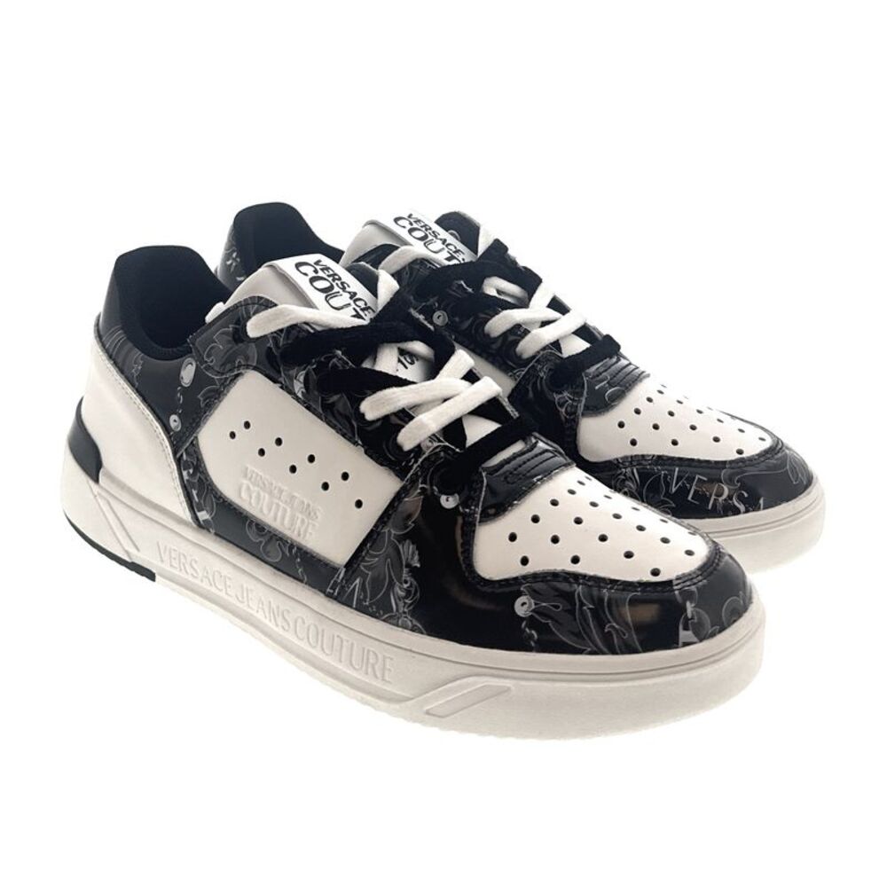 Versace Jeans Couture White Signature Classic Mens Sneakers